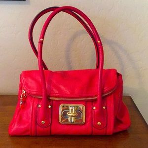 Red B. Makowsky Handbag